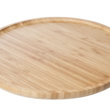 Serveer/hapjesplank rond 33 cm hout 7811113-0