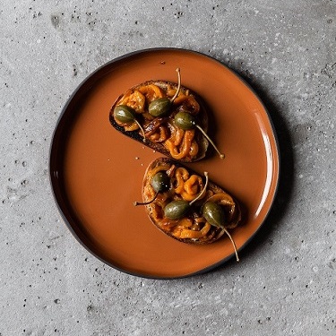 Plat bord Ø30 cm - Caractère Cinnamon 652730-4476